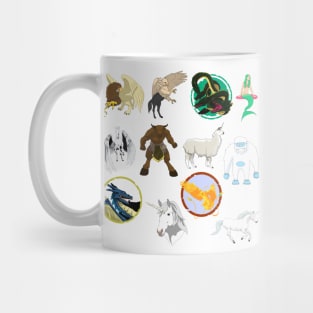 Mythology Sticker Pack Mug